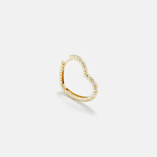 Yvonne Leon Creole Coeur Gold SINGLE - Yellow Gold | Kith