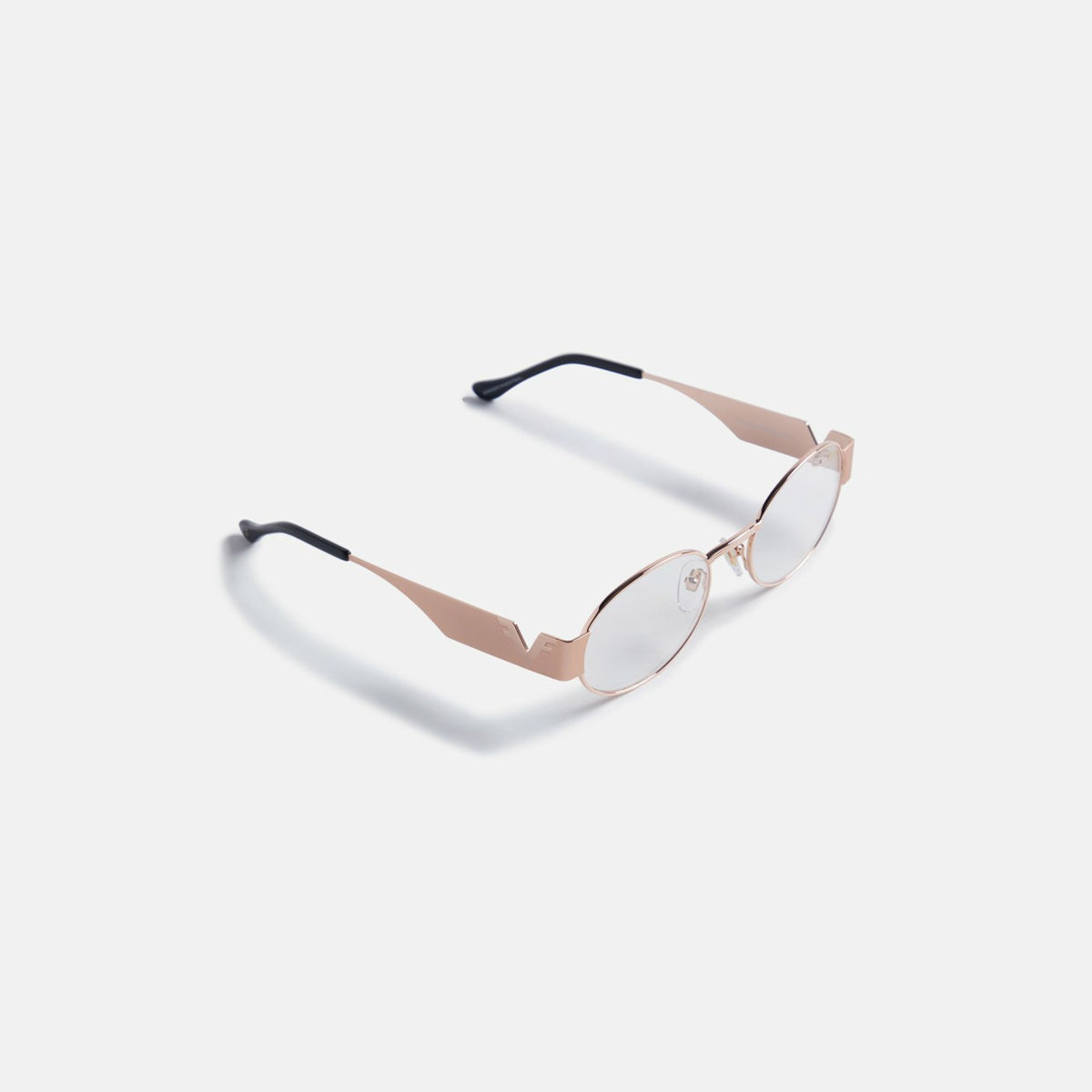 Vintage Frames Cypher - Rose Gold / Clear | Kith