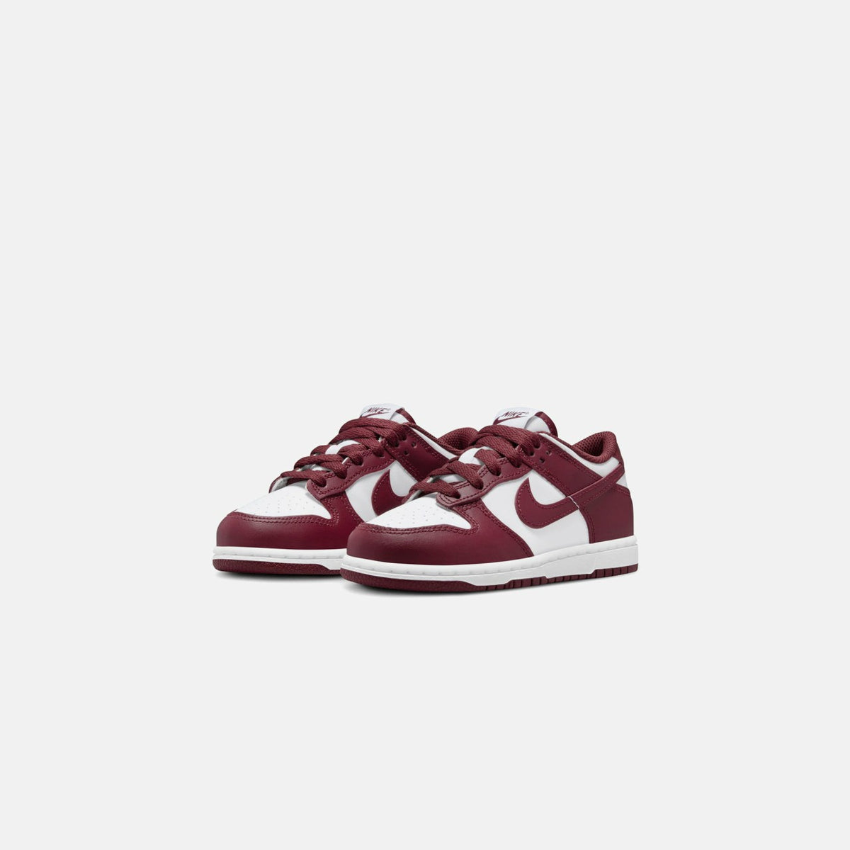 Nike PS Dunk Low - White / Redwood / Gym Red | Kith