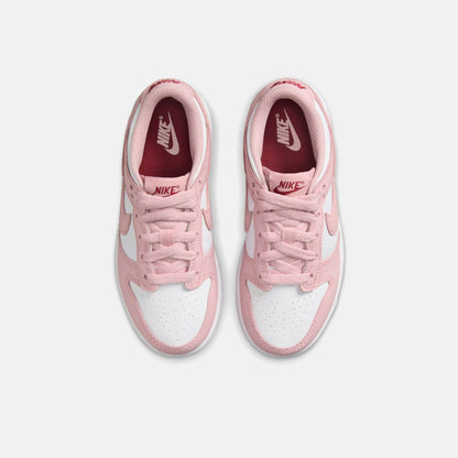 Nike PS Dunk Low - White / Pomegranate / Pink Glaze | Kith