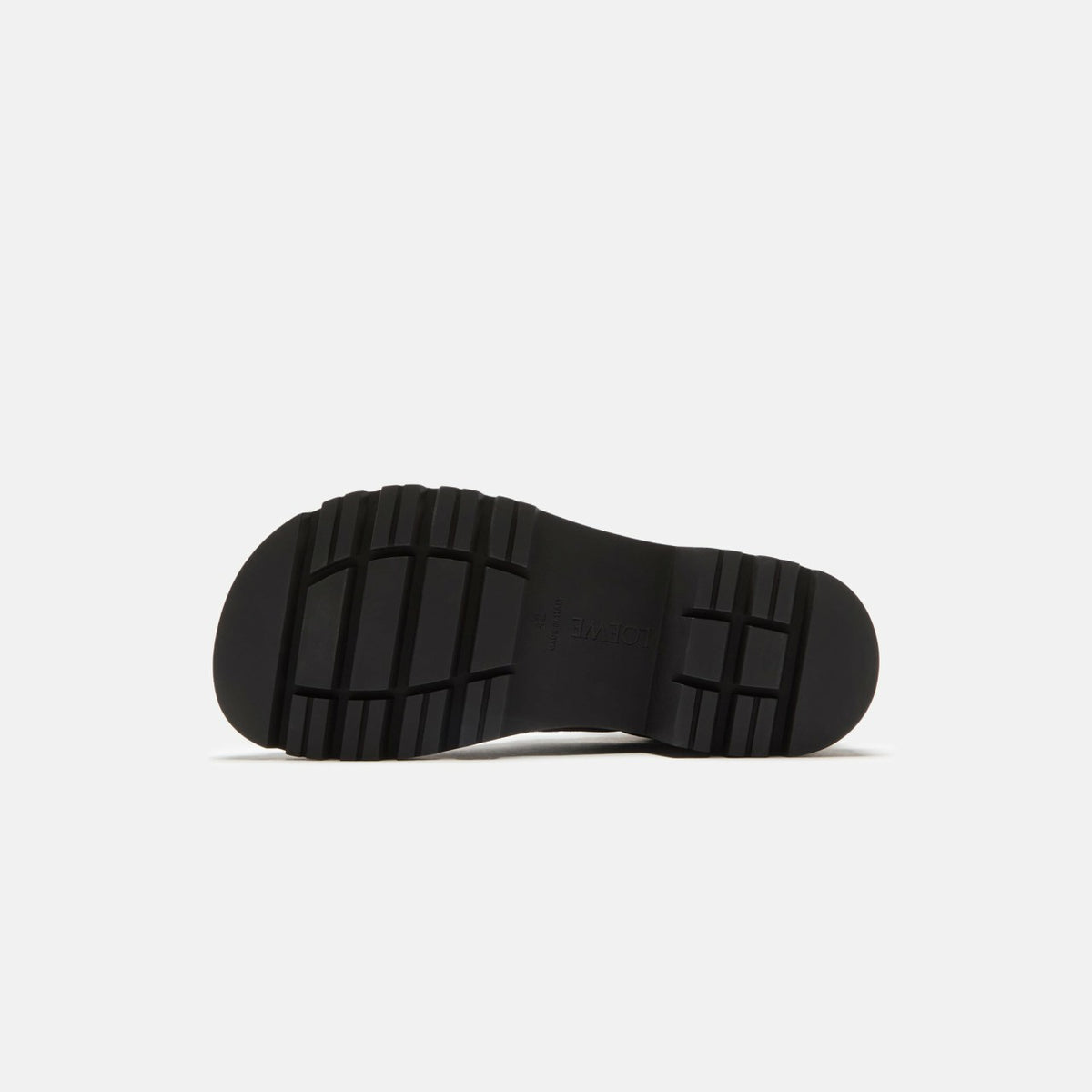Loewe Sierra Combat Ankle Boot - Black / Medium Tabacco | Kith