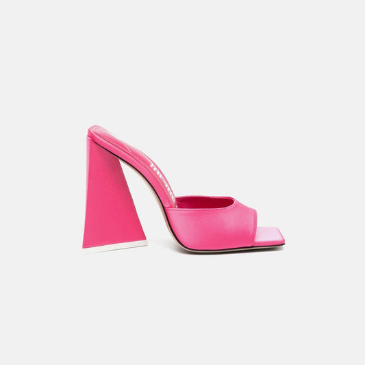 The Attico Devon Mule 115mm - Raso Pink | Kith