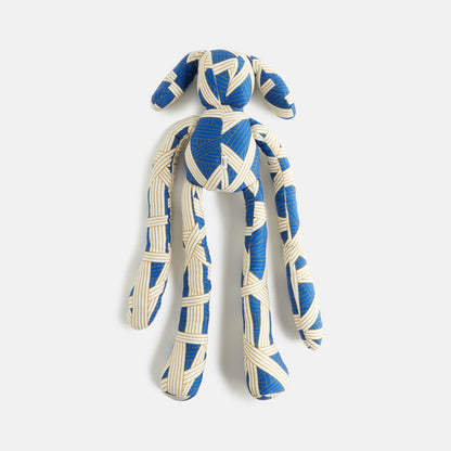 Missoni Nastri Print Medium Rabbit Puppet - Blue | Kith