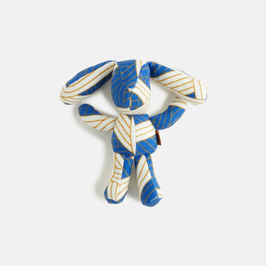 Missoni Nastri Print Little Rabbit Puppet - Blue | Kith