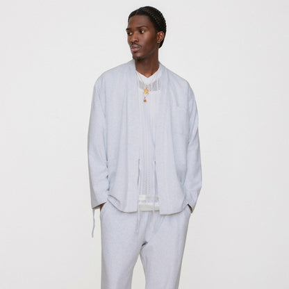 Kith Interlock Karter Gi - Light Heather Grey | Kith