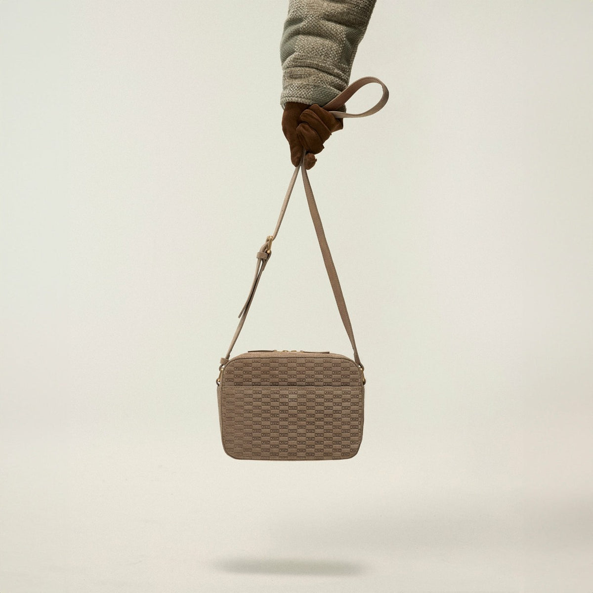 Kith Monogram Suede Camera Crossbody - Loft | Kith