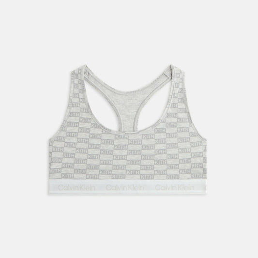 Kith Women for Calvin Klein Classic Bralette - Light Heather Grey | Kith
