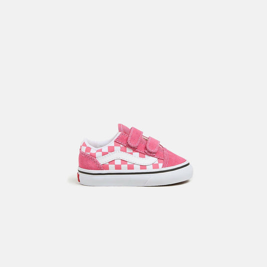 VANS TD Old Skool V Crib - Color Theory / Checkerboard / Honeysuckle | Kith