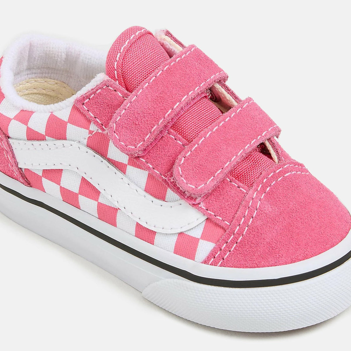 VANS TD Old Skool V Crib - Color Theory / Checkerboard / Honeysuckle | Kith