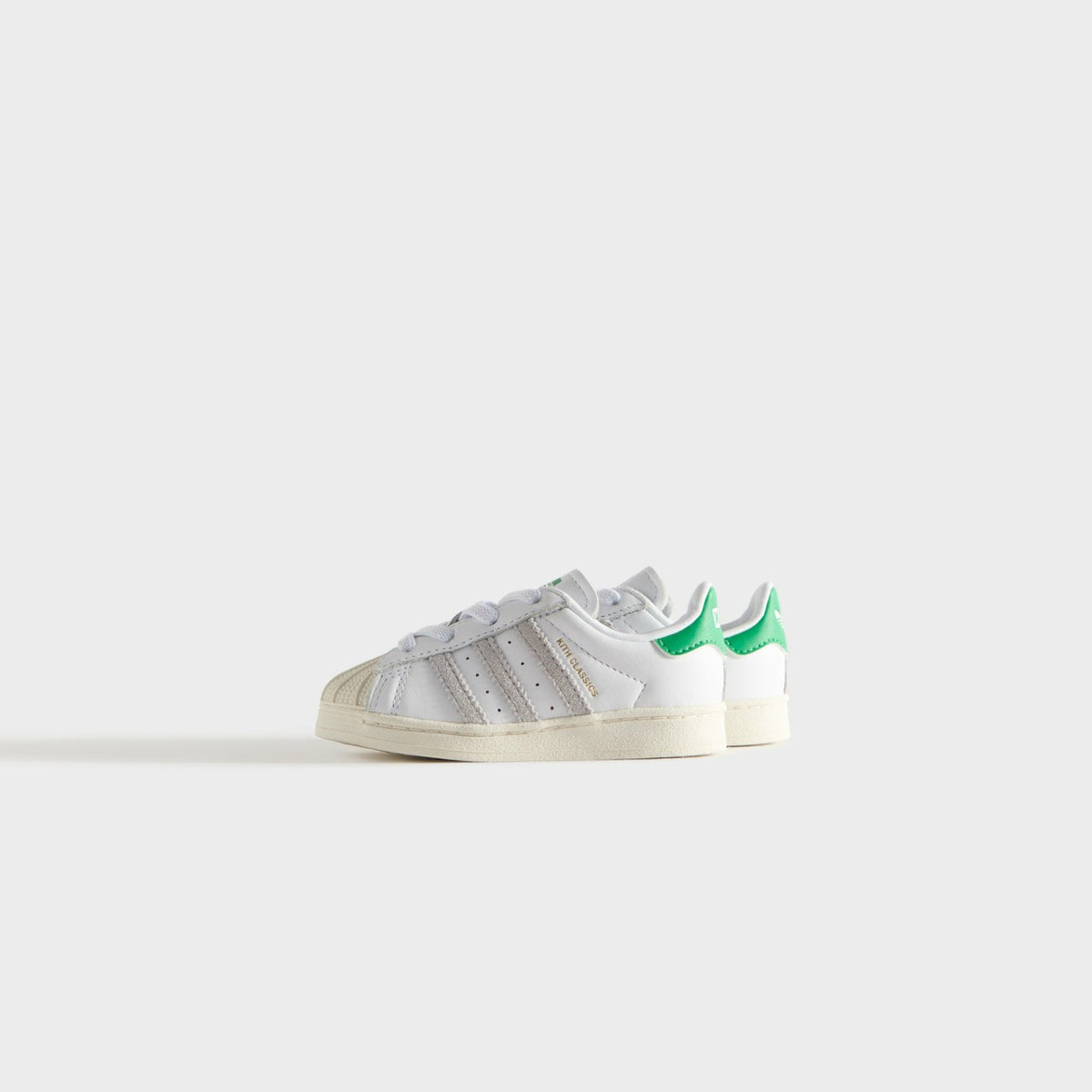 Kith Kids Classics for adidas Originals TD Superstar - White / Fairway | Kith