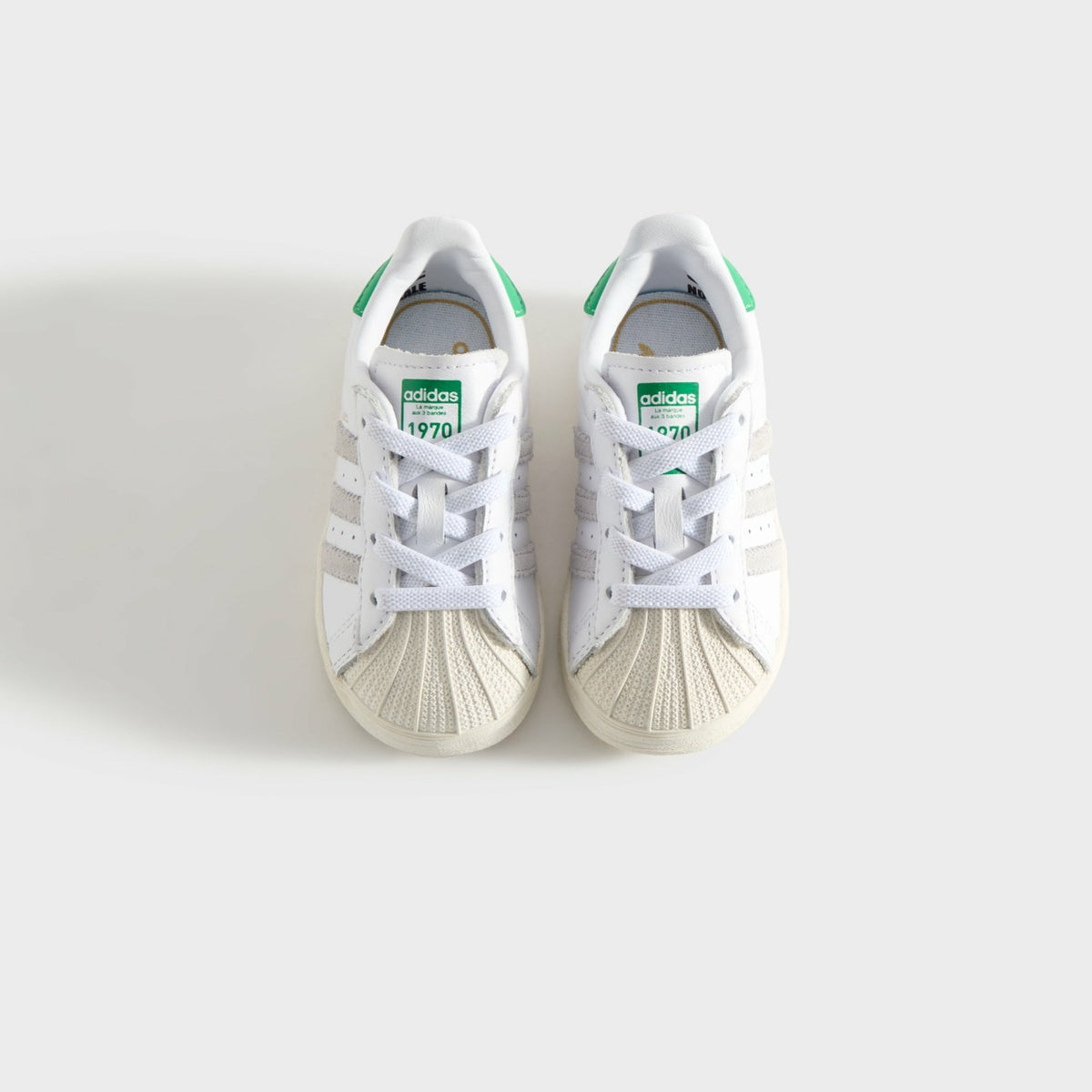 Kith Kids Classics for adidas Originals TD Superstar - White / Fairway | Kith