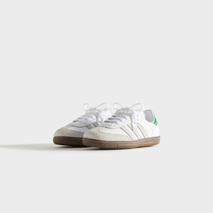 Kith Kids Classics for adidas Originals PS Samba - White / Fairway Gre | Kith