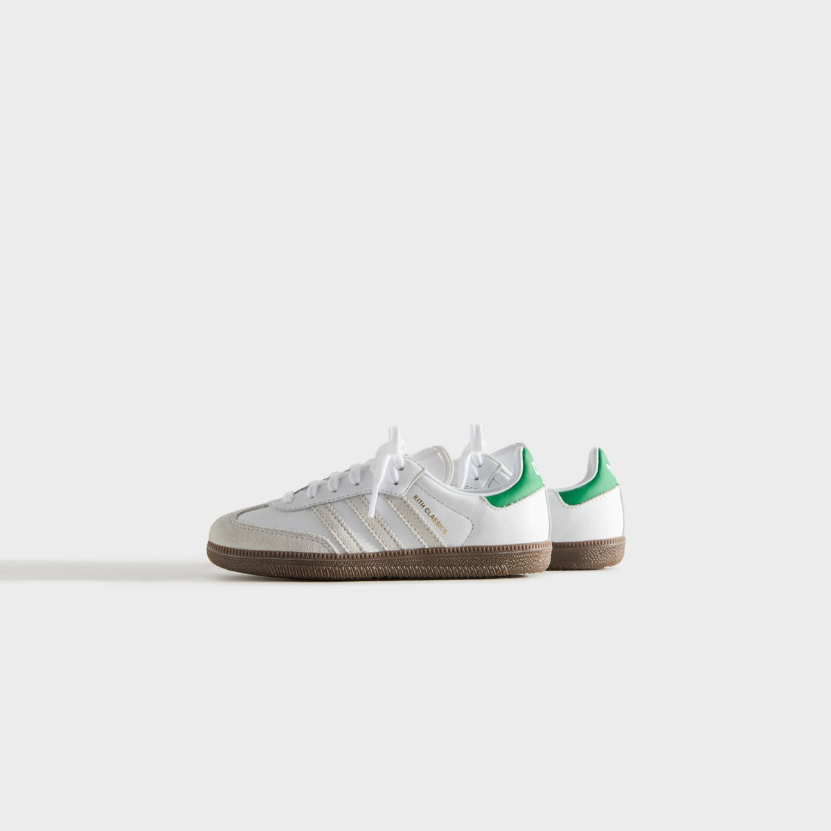 Kith Kids Classics for adidas Originals PS Samba - White / Fairway Gre | Kith