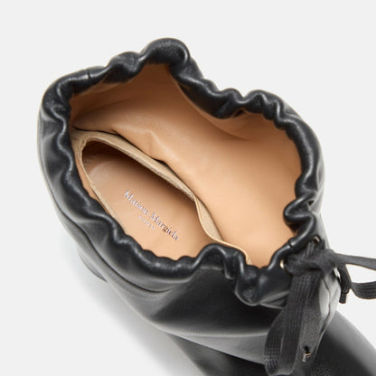 Maison Margiela WMNS Drawstring Tabi Ankle Boot - Black | Kith