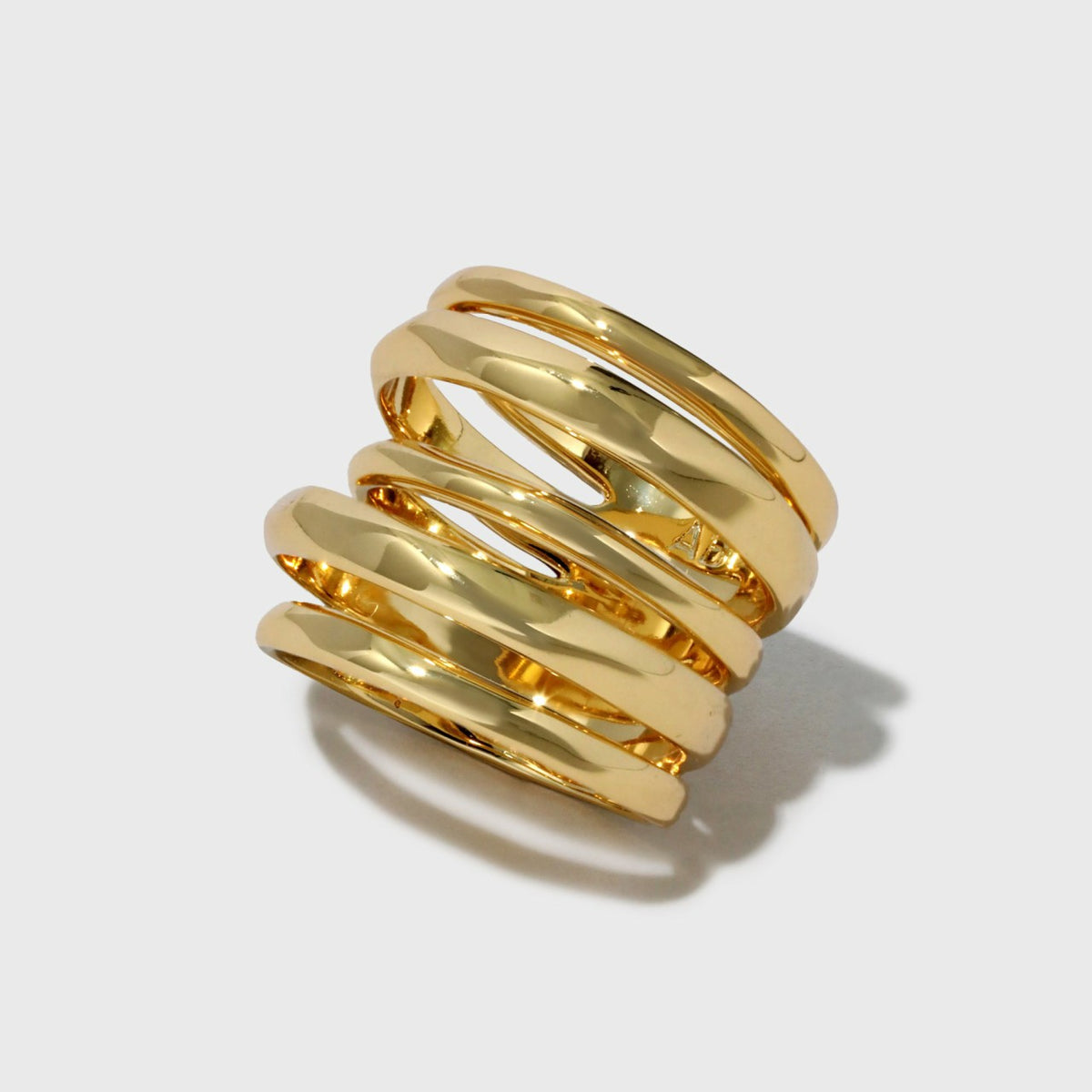 Alexis Bittar Layered Ring - Gold | Kith