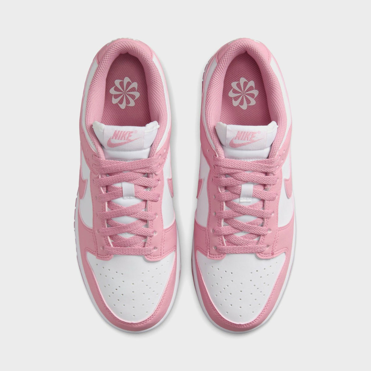 Nike WMNS Dunk Low - White / Elemental Pink | Kith