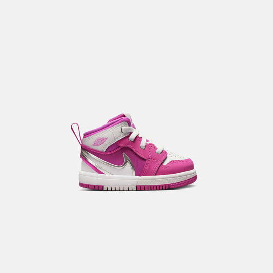 Jordan TD Air Jordan 1 Mid RM Easyon - Fire Pink / White | Kith