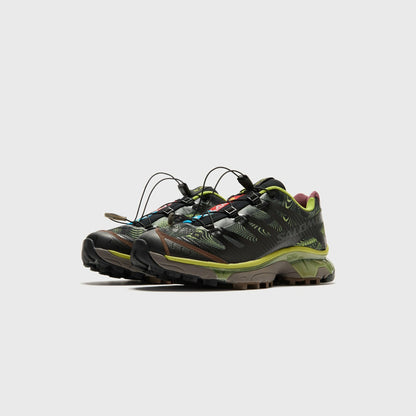 Salomon XT-4 OG Rave at Dawn - Black / Dark Citron / Nocturne | Kith