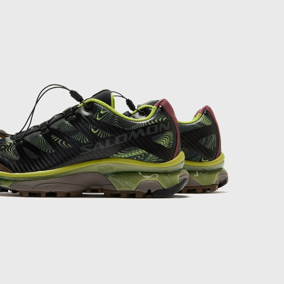 Salomon XT-4 OG Rave at Dawn - Black / Dark Citron / Nocturne | Kith