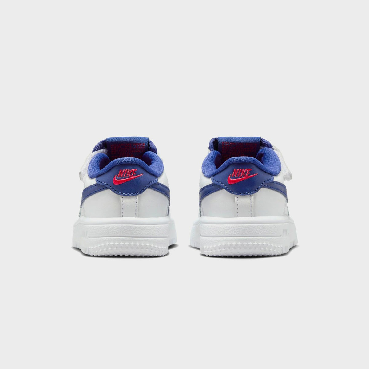Nike TD Force 1 Low Easyon - White / Deep Royal Blue / University Red | Kith