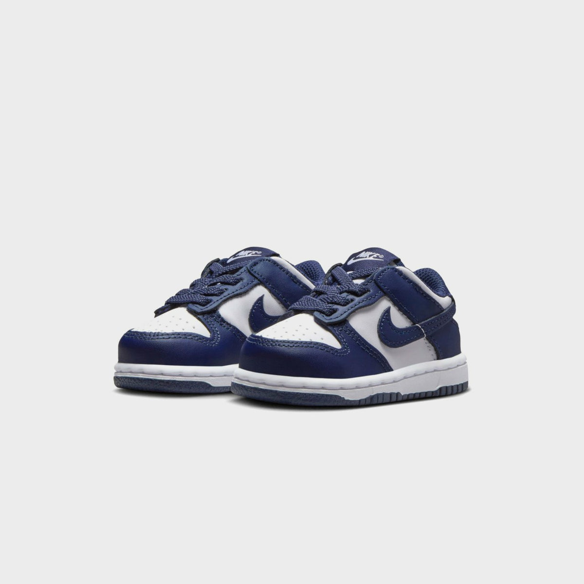 Nike TD Dunk Low - White / Midnight Navy / White | Kith