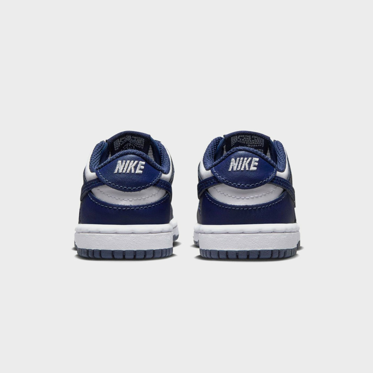 Nike TD Dunk Low - White / Midnight Navy / White | Kith