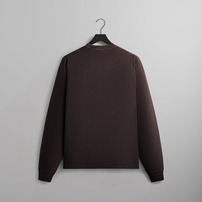 Kith Long Sleeve Quinn Tee - Incognito | Kith