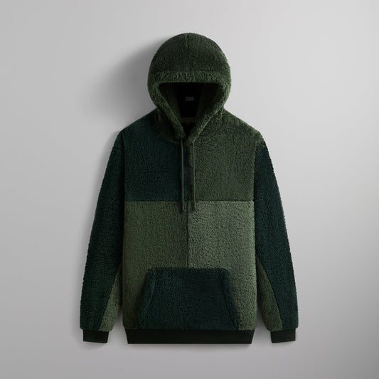 Kith Color-Blocked Plush Hoodie - Stadium | Kith