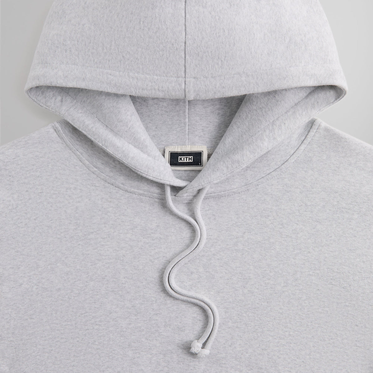 Kith Compact Knit Williams III Hoodie - Light Heather Grey | Kith