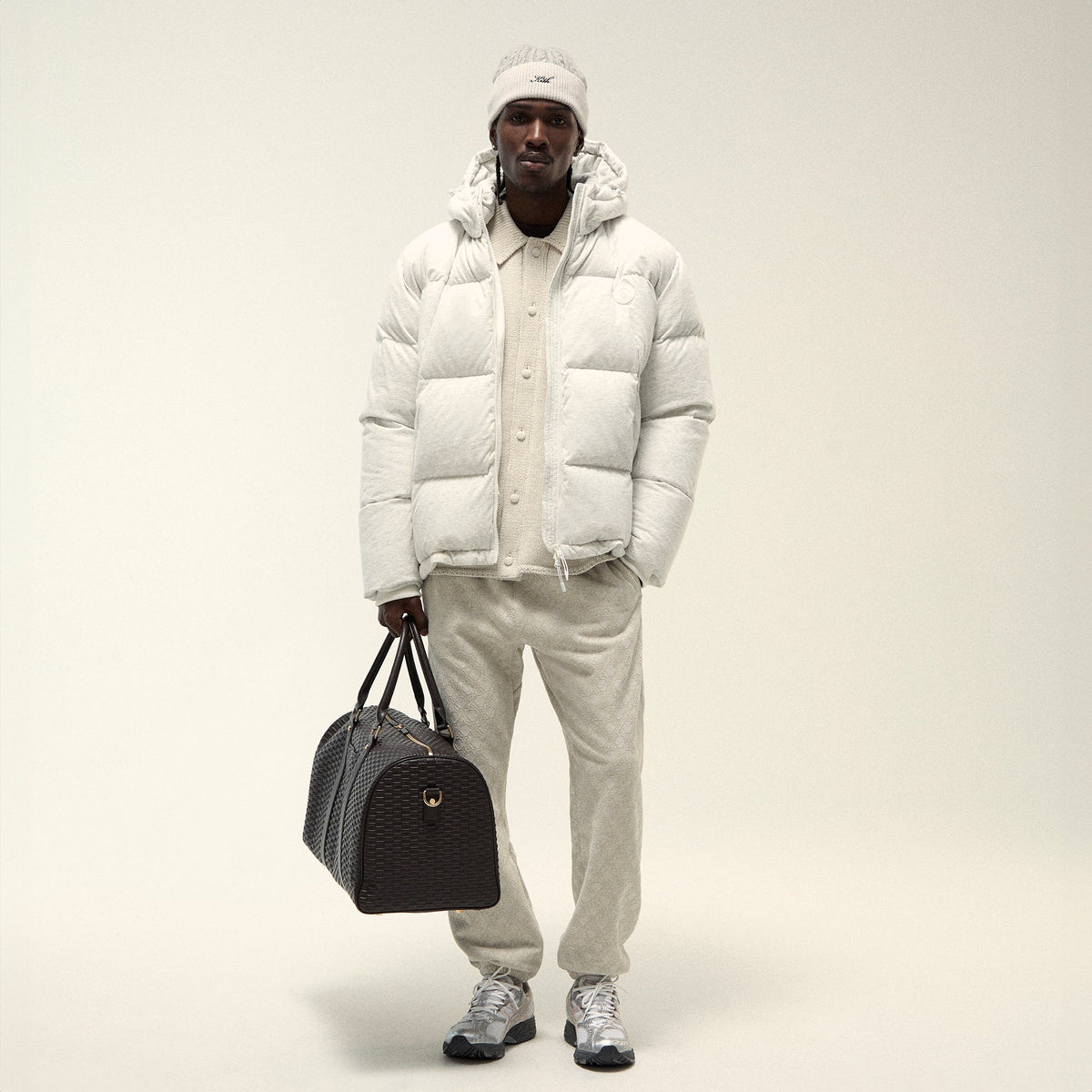 Kith Bonded Fleece Nelson Sweatpant - Sandy Heather | Kith