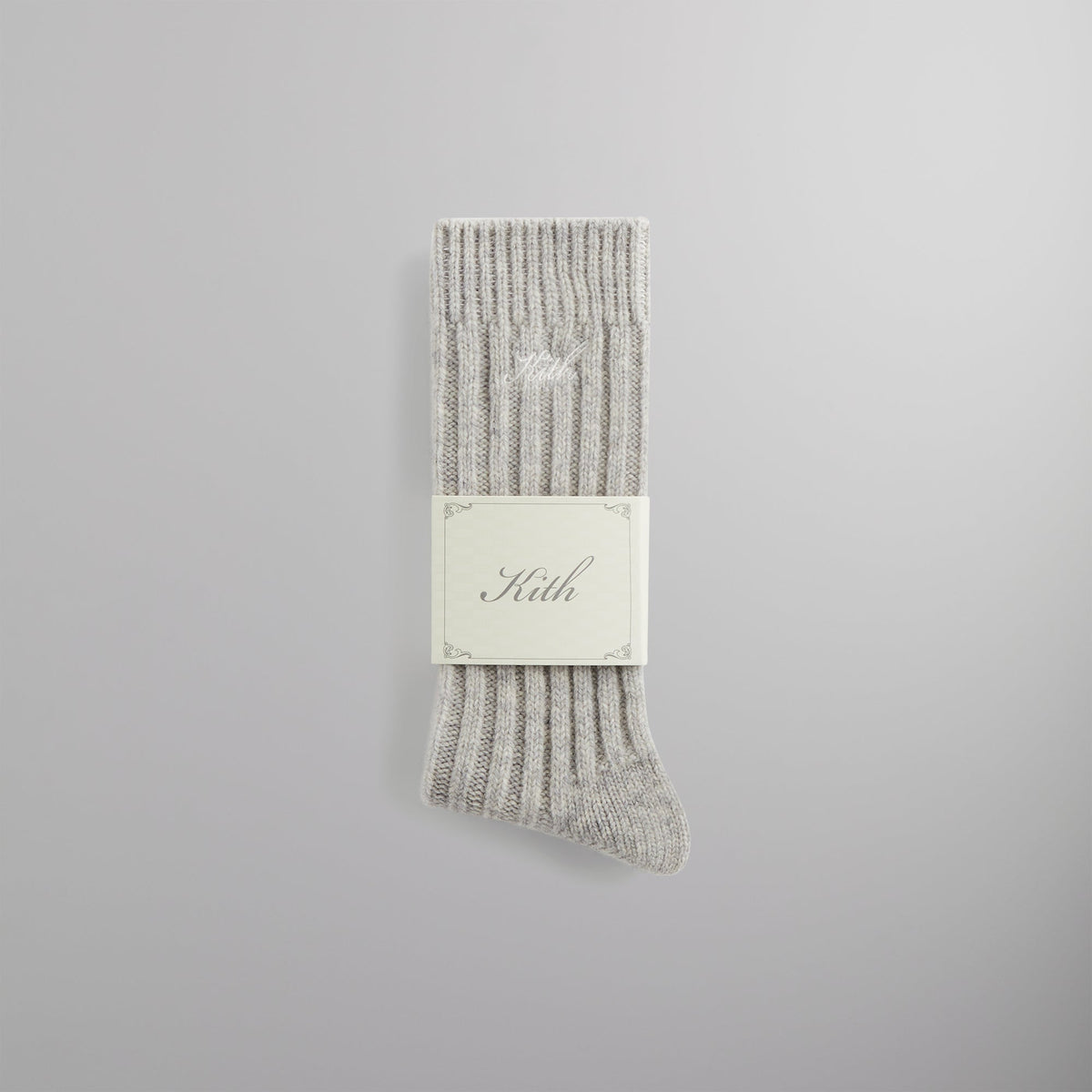Kith Wool Socks - Light Heather Grey | Kith