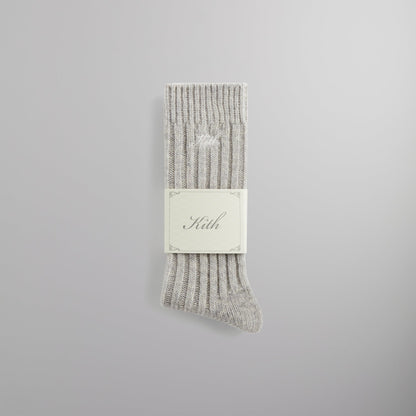 Kith Wool Socks - Light Heather Grey | Kith