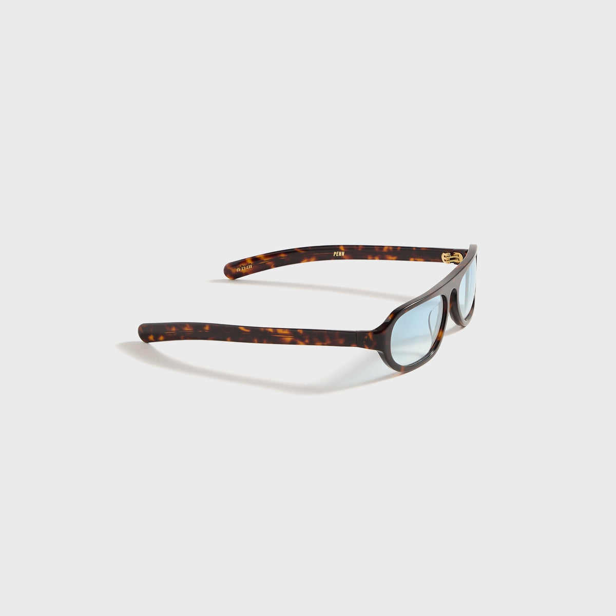 Flatlist Penn - Dark Tortoise / Blue Gradient Lens | Kith