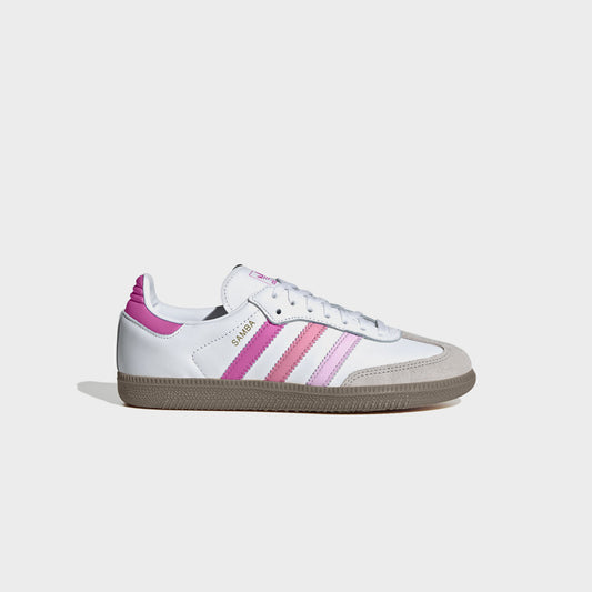 adidas Kids Samba OG - White / Orchid Fusion / Rose Tone | Kith