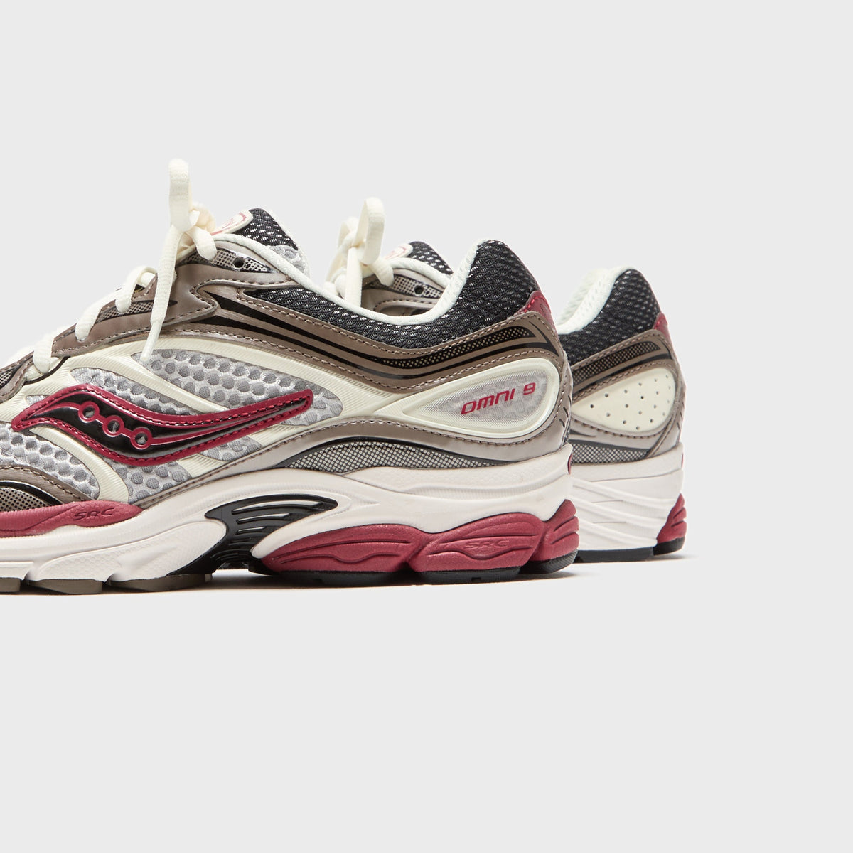 Saucony Progrid Omni 9 - Brown / Red | Kith