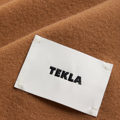 Tekla Lambswool Blanket - Oak | Kith