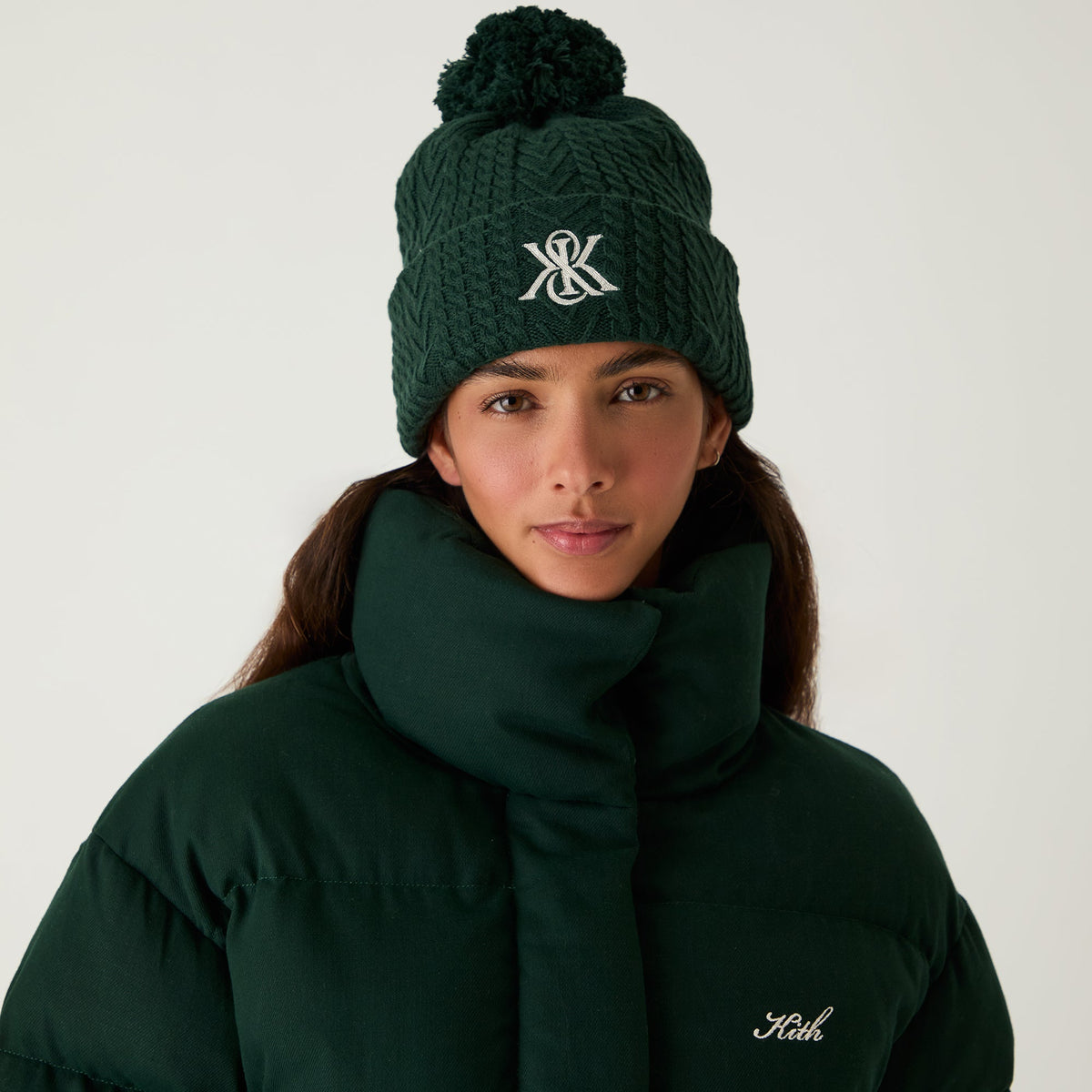 Kith Women Pom Pom Beanie - Stadium | Kith