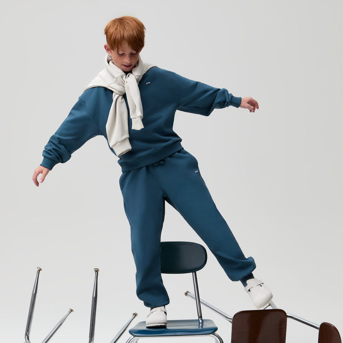 Kith Kids Nelson Crewneck - Anchor | Kith