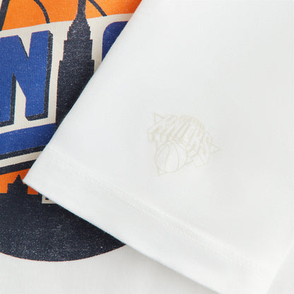 Kith Kids for the New York Knicks City Tee - White | Kith