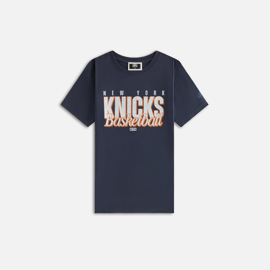Kith Kids for the New York Knicks Classic Vintage Tee - Nocturnal | Kith