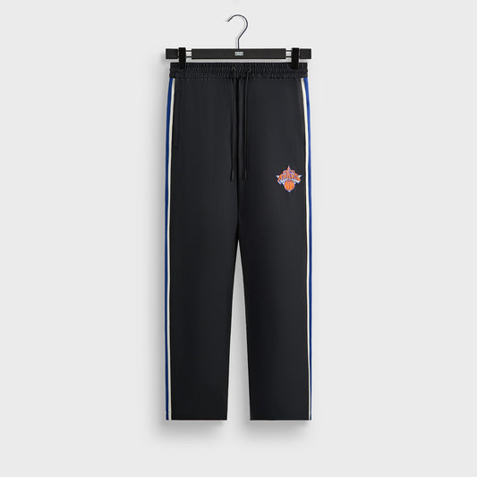 Kith for the New York Knicks Vintage Nylon Wide Leg Pant - Black | Kith