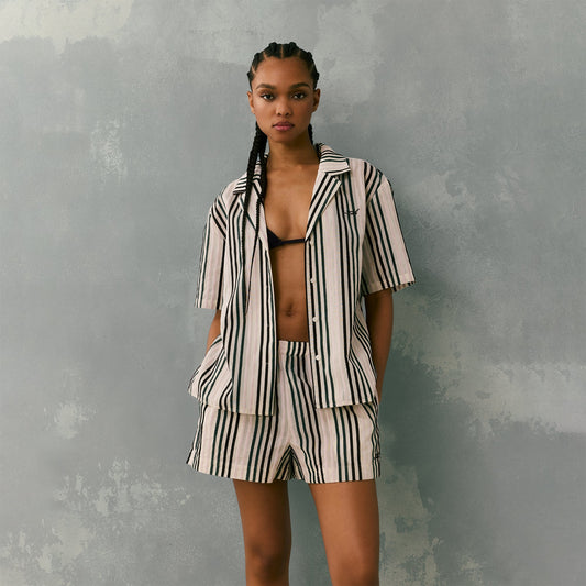 Kith Women Elena II Chenille Stripe Shirt - Echo | Kith