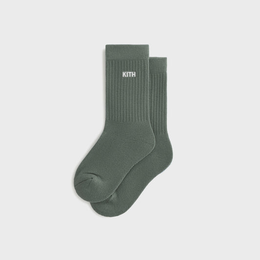 Kith Kids Classic Crew Socks - Laurel | Kith