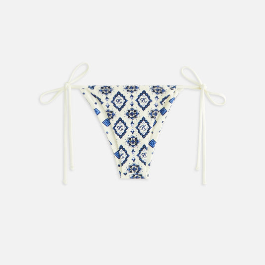 Kith Women Tova Baroque Tile Tie Bottom - Sandrift | Kith