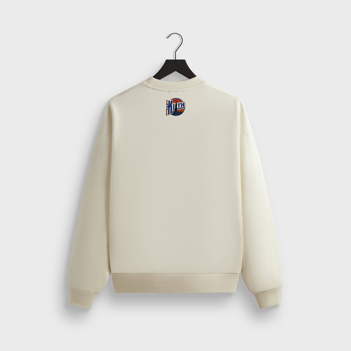 Kith for the New York Knicks City Vintage Nelson Crewneck - Sandrift | Kith