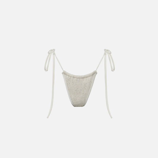 Asta Resort Lio Bikini Bottom - Ivory Sequin | Kith