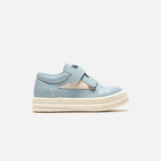 Rick Owens Kids Vintage Sneakers - Scarpe In Pelle / Pale Blue / Milk | Kith