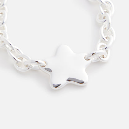 Sandy Liang Star Charm Bracelet - Silver | Kith