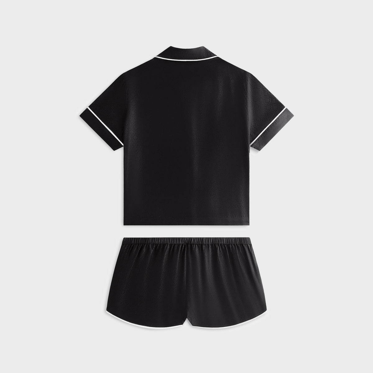 Kith Women Crest Monogram Pajama Set - Black | Kith
