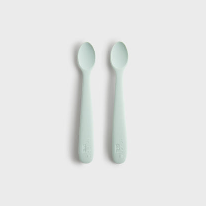 Kith Kids for Mushie Silicone Feeding Spoon 2 Pack - Helium | Kith